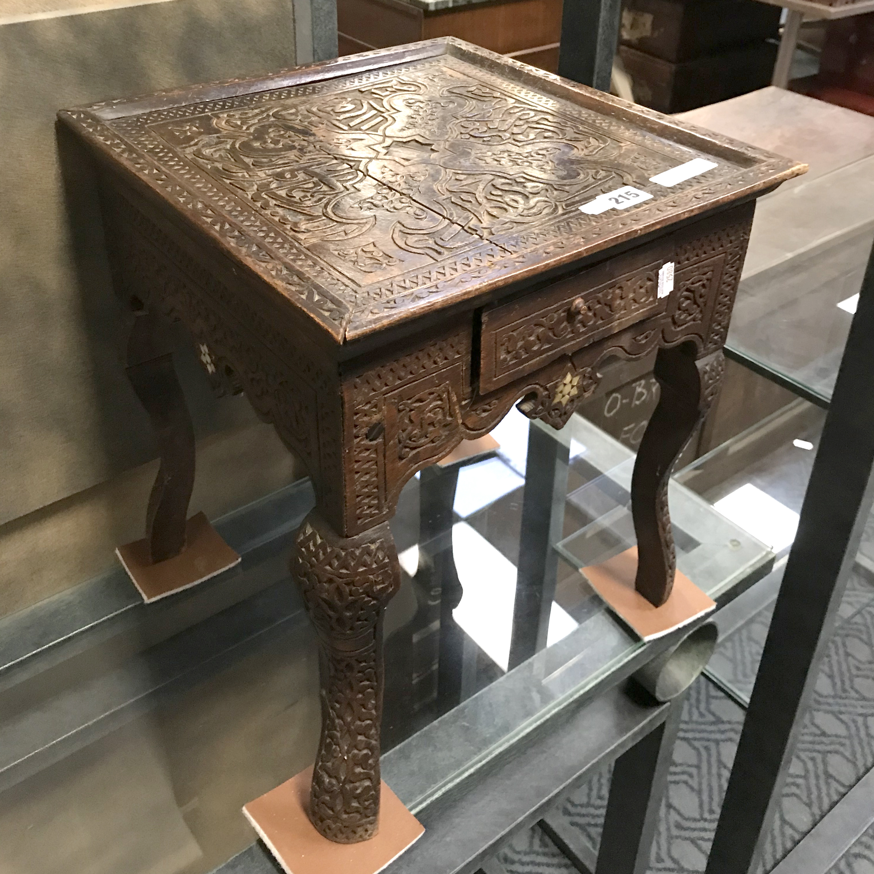 SMALL TABLE WITH DRAWER - Image 2 of 2