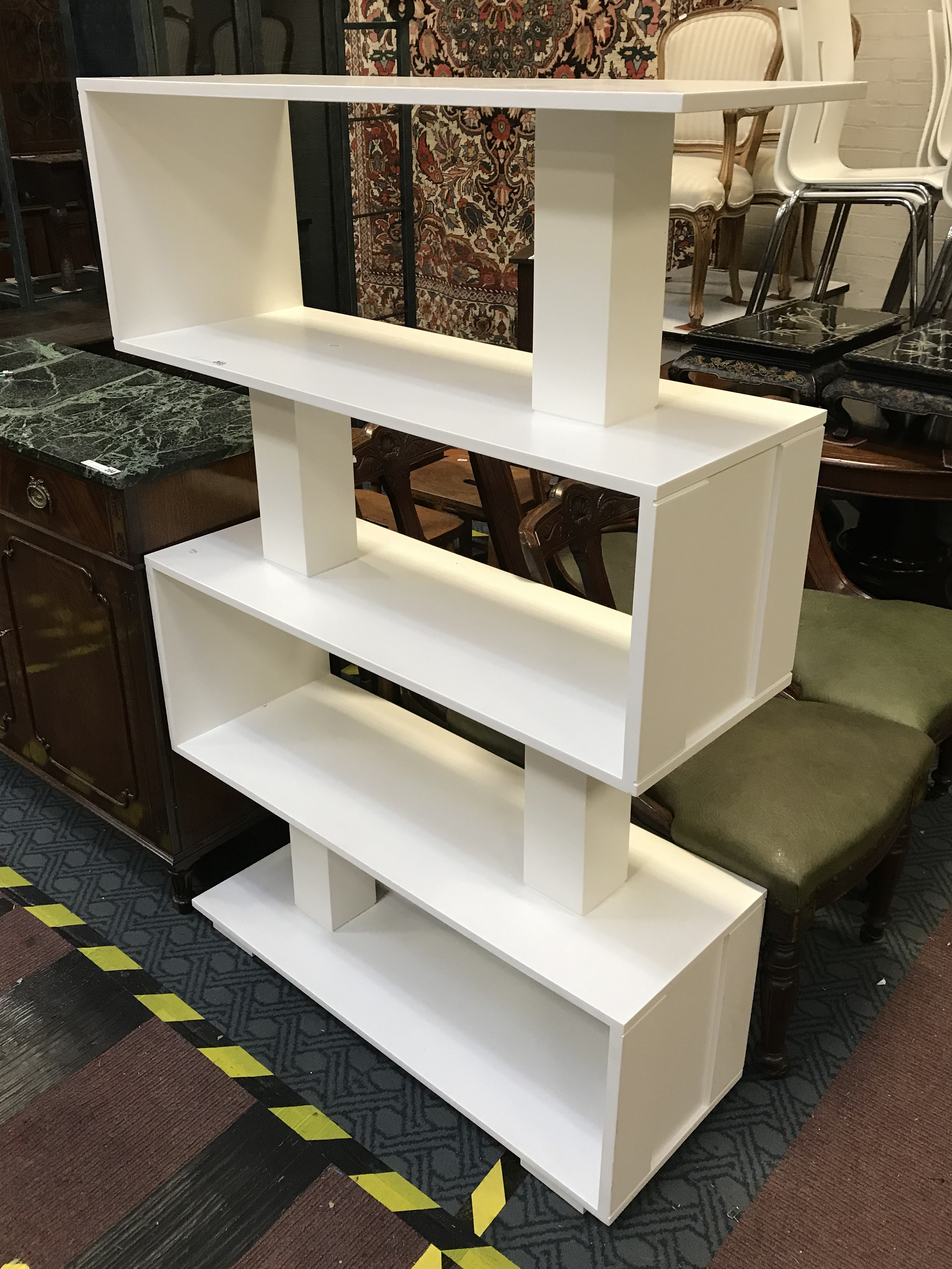 RETRO STYLE MODERN BOOKCASE - Image 2 of 2