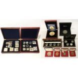 COIN COLLECTIONS INCL. SILVER SETS