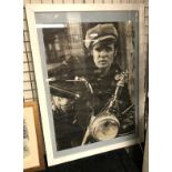 FRAMED MARLON BRANDO PICTURE - 130CMS X 92CMS