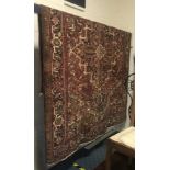 NORTH WEST PERSIAN HERIZ CARPET 315CM X 24CM