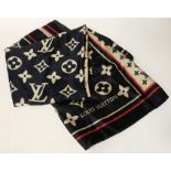 LOUIS VUITTON LADIES SILK SCARF - NEW / TAGGED