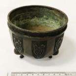 BRONZE CHINESE BOWL - 11 CMS (DIAM)