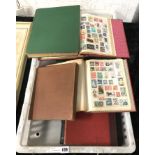 QTY OF STAMP ALBUMS /STOCKBOOKS