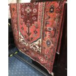 NORTH WEST PERSIAN KASHAN AFSHAR RUG 205CM X 130CM