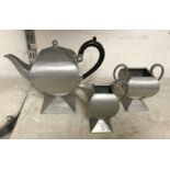 SHEFFIELD PEWTER TEA SET