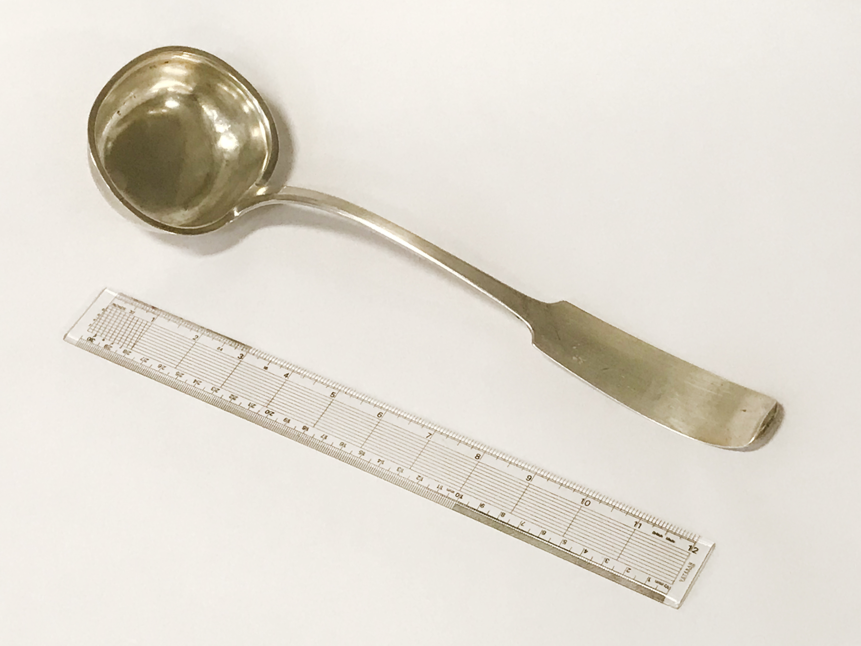 CONTINENTAL SILVER LADLE -APPROX 244G