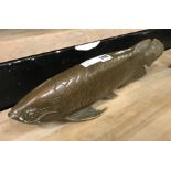 BRONZE FISH - 43 CMS