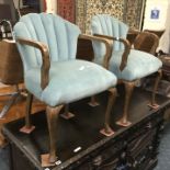 PAIR OF DECO TUB CHAIRS