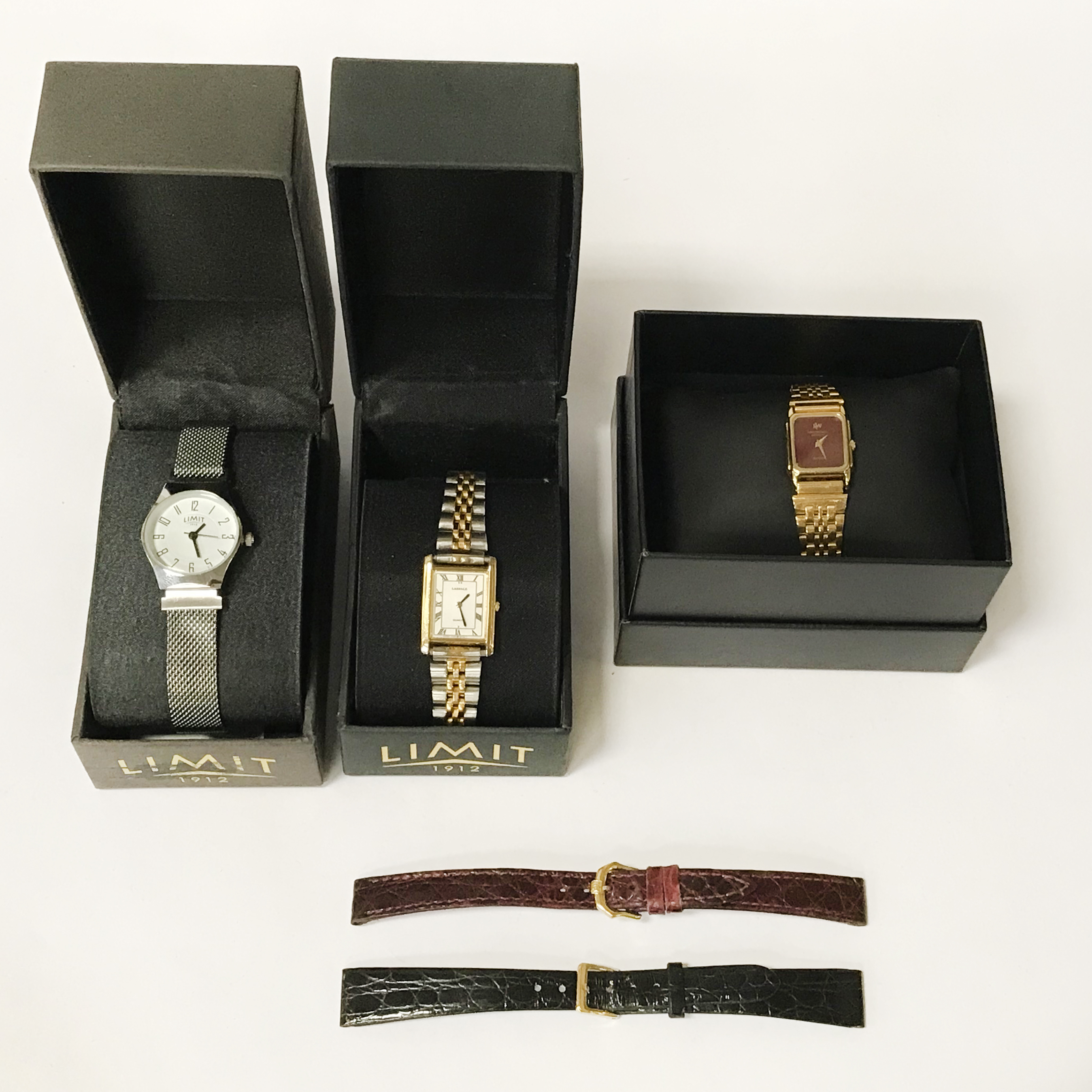 LADIES RAYMOND WEIL WRISTWATCH WITH LASSALE & LIMIT WRISTWATCHES - WORKING