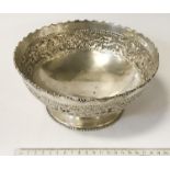 SMALL SILVER BOWL -20CM & WEIGHT 414 GRAMS