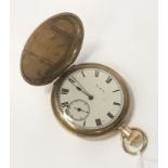 GOLD PLATED ELGIN POCKET WATCH