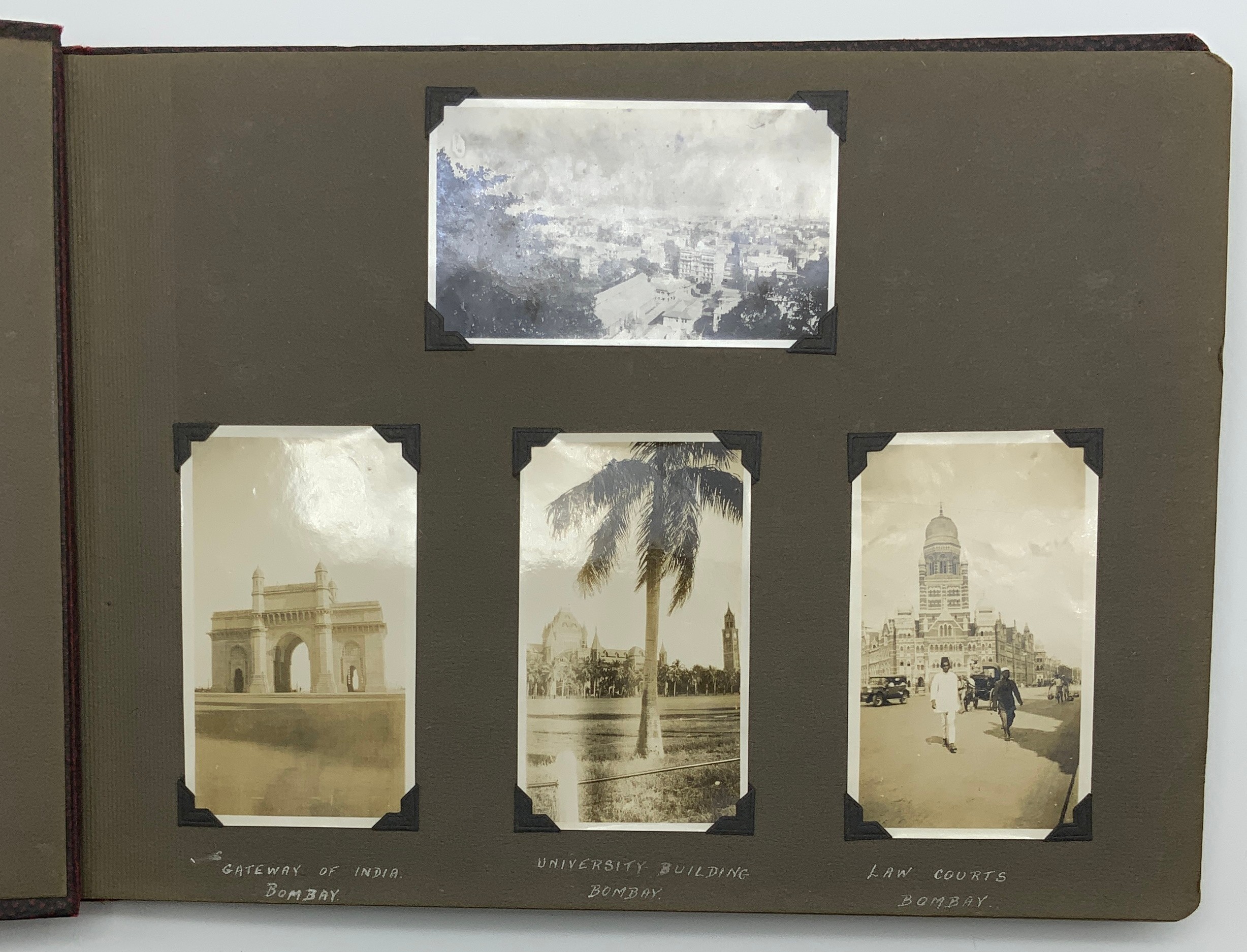 VINTAGE PHOTO ALBUM WITH PHOTOGRAPHS (NAVY) - Image 2 of 13