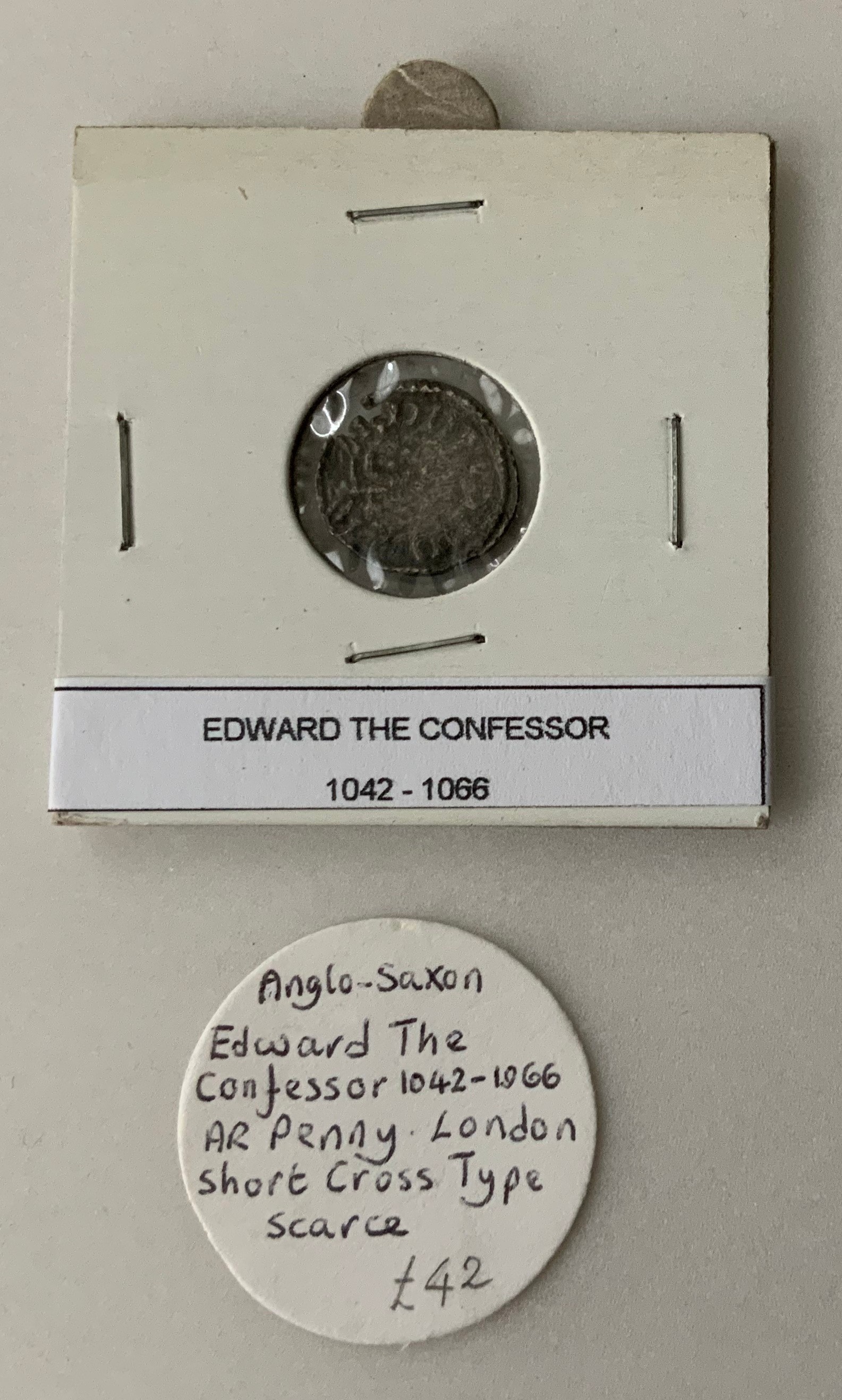 EARLY ANGLO-SAXON EDWARD THE CONFESSOR 1042-1066 SILVER PENNY