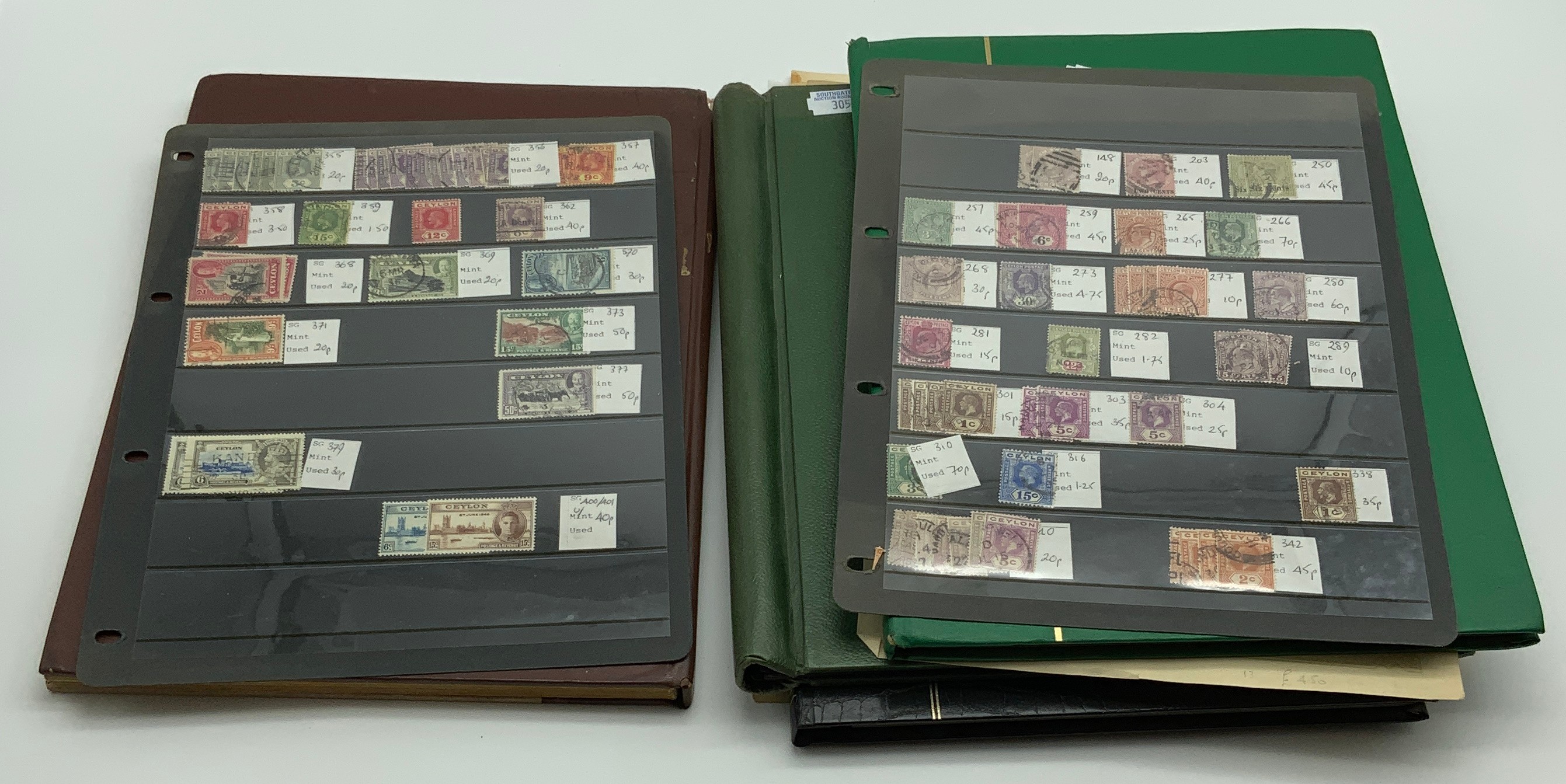 SELECTION OF CEYLON STAMPS - Image 9 of 12