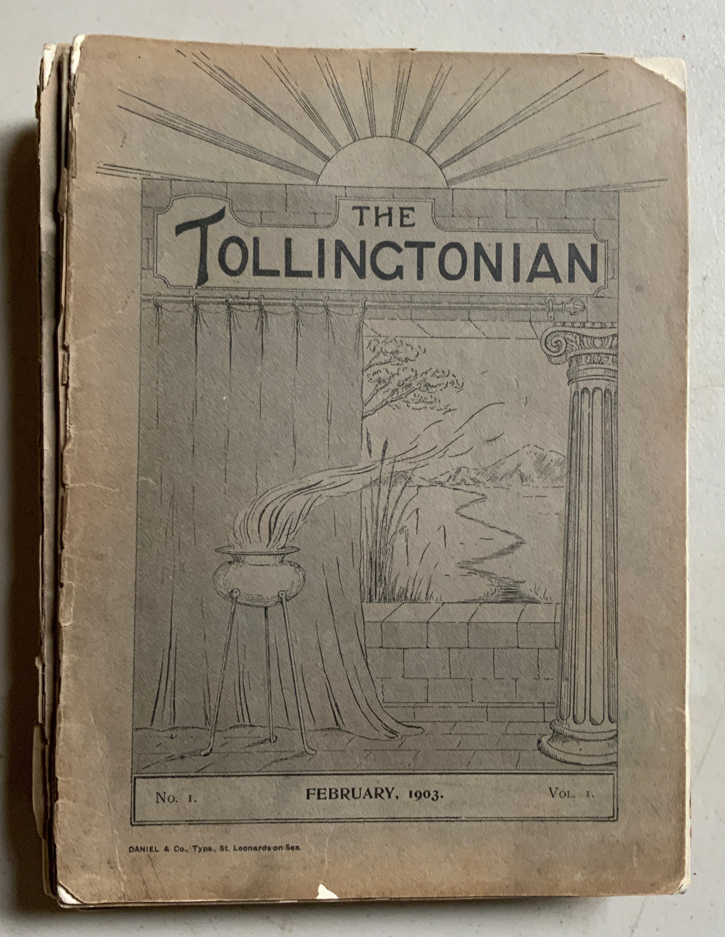SELECTION OF THE TOLLINGTONIAN JOURNAL 1903 - 1906 - Image 7 of 7