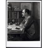 PHOTOGRAPH OF RUDYARD KIPLING FOR NATIONAL PORTRAIT GALLERY LONDON