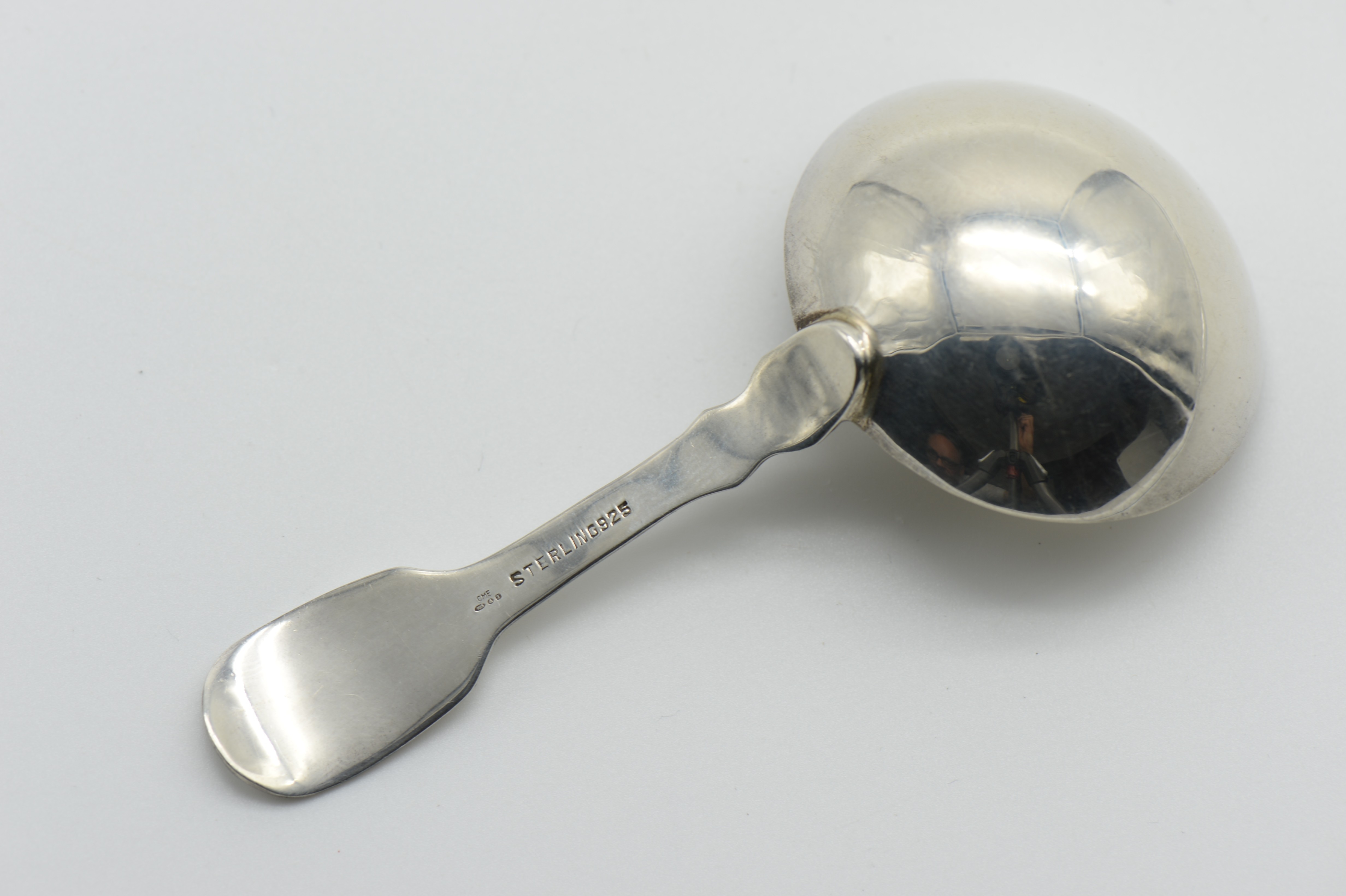 HALLMARKED SILVER TEA CADDY SPOON IMPORTED FOREIGN SILVER - Image 3 of 4