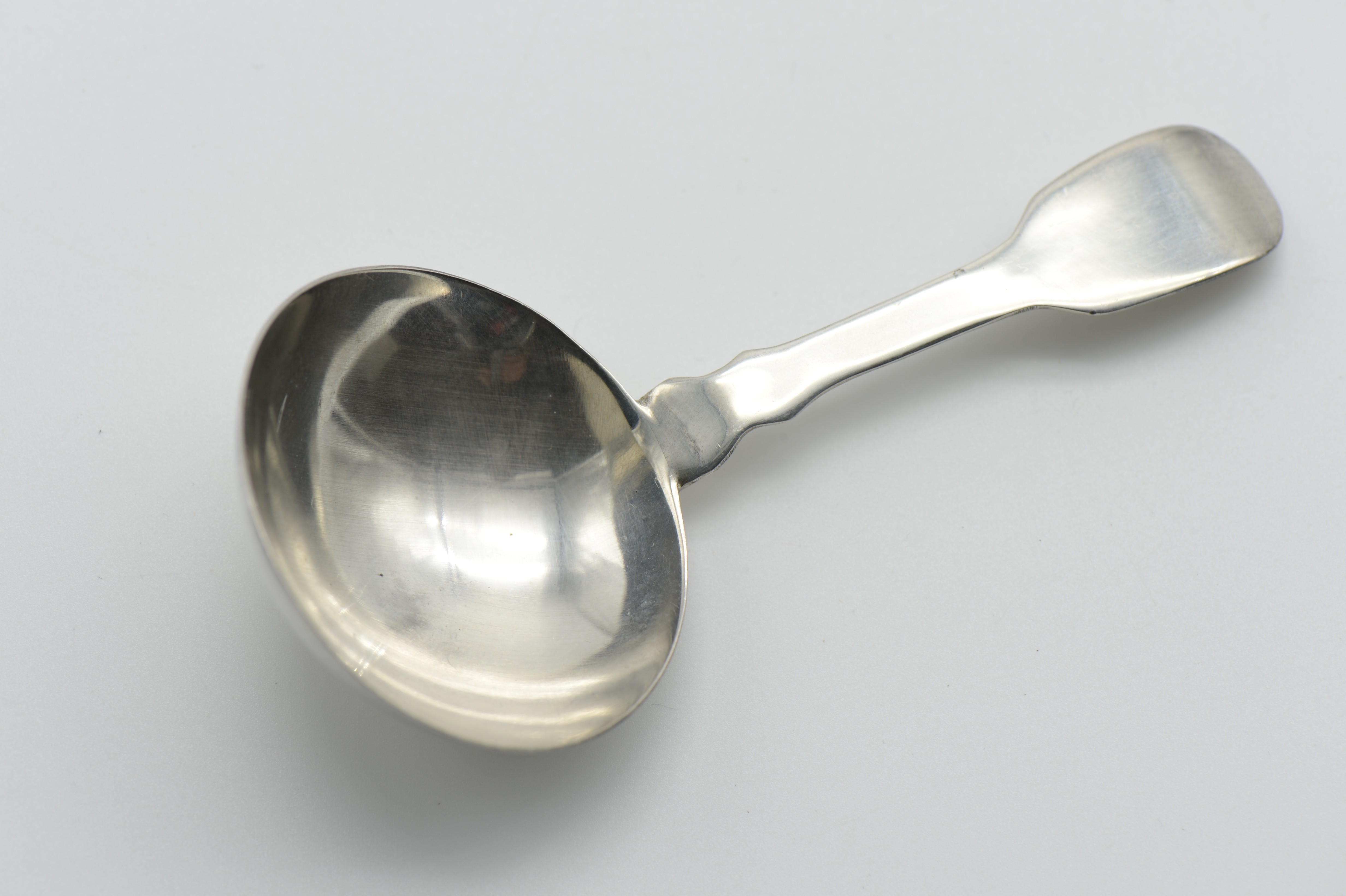 HALLMARKED SILVER TEA CADDY SPOON IMPORTED FOREIGN SILVER