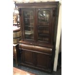 VICTORIAN SECRETAIRE BOOKCASE