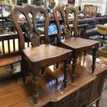 PAIR VICTORIAN CHAIRS