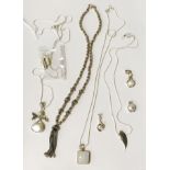 STERLING SILVER PEARL JEWELLERY