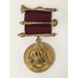 HM SILVER MASONIC MEDAL