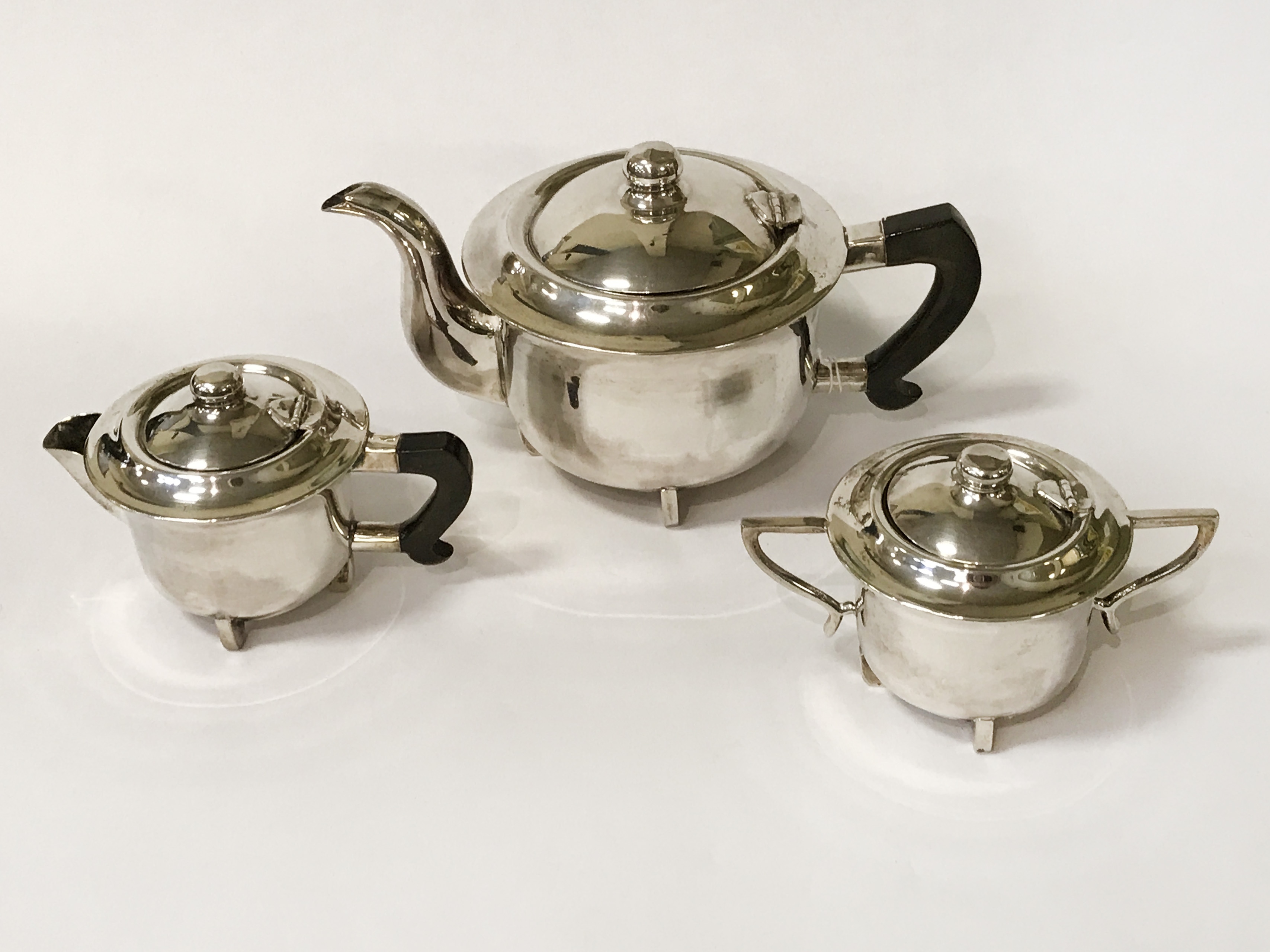 INDIAN SILVER TEASET