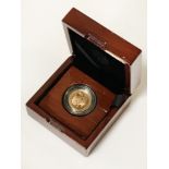THE ROYAL MINT 2017 FULL SOVEREIGN IN PERFECT CONDITION & UNTOUCHED - BOXED WITH CERTIFICATE
