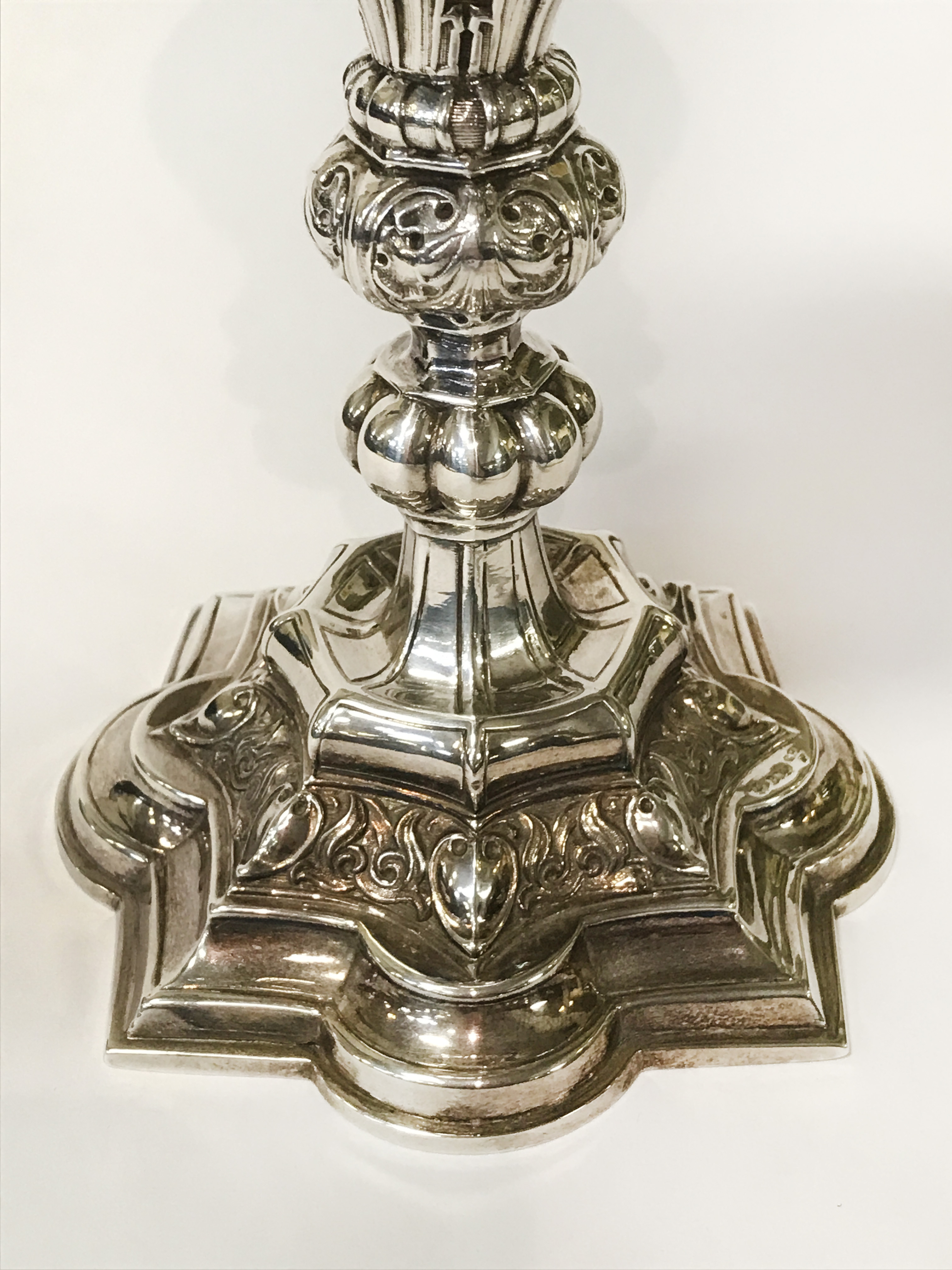 GERMAN SILVER PLATED TROPHY - 33CM HEIGHT - Image 4 of 4