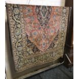 FINE CENTRAL PERSIAN KASHAN RUG 220CM X 130CM