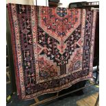 NORTH WEST PERSIAN HAMADAN RUG 248CM X 140CM