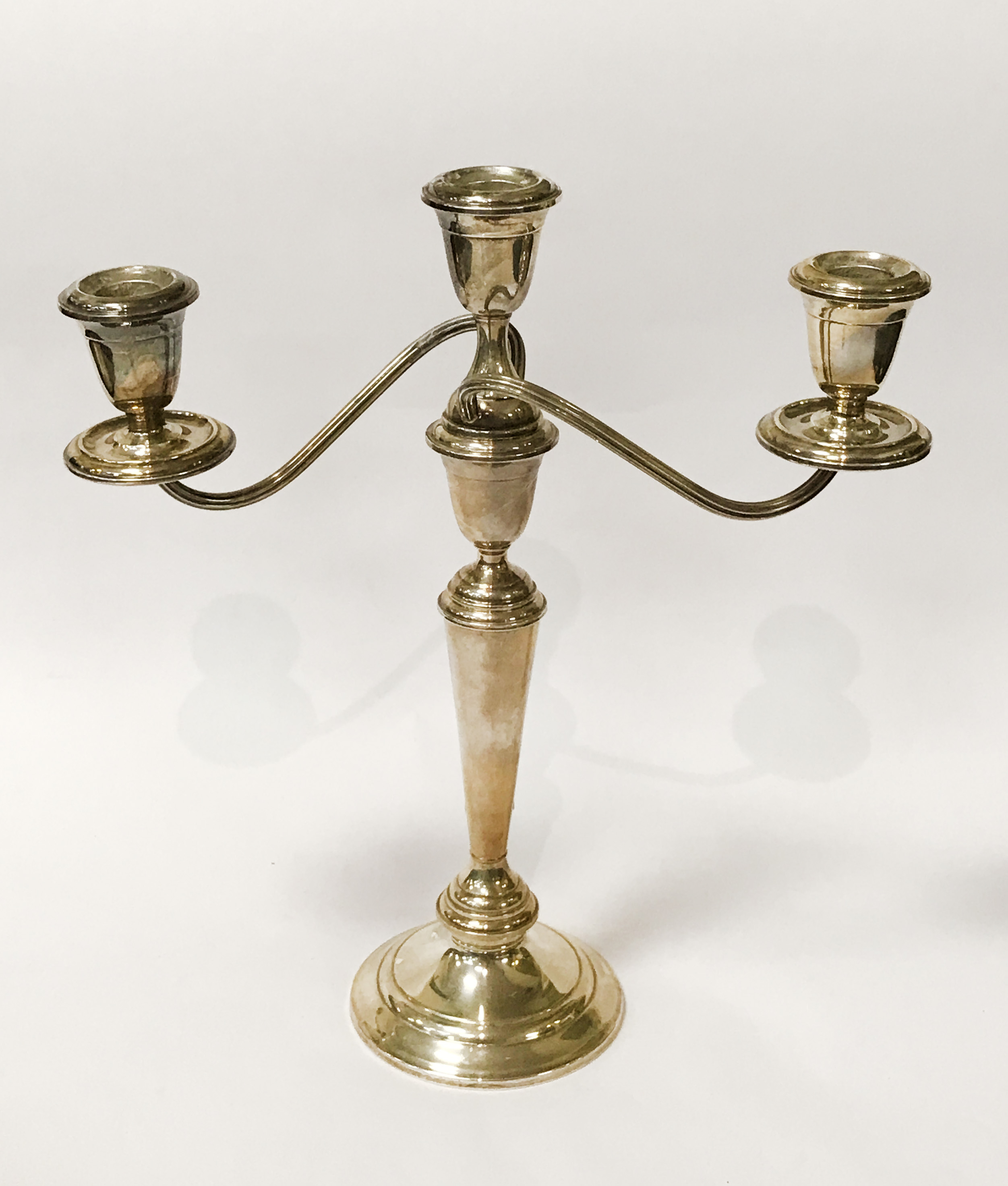 STERLING SILVER CANDELABRA