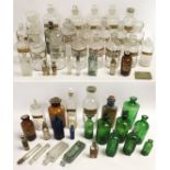 COLLECTION OF PHARMACY JARS (QTY. OF +30)