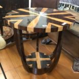 ROUND ART DECO STYLE TABLE