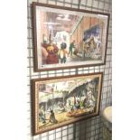 BARBARA JONES & RUSSELL REEVE LITHOGRAPHS PART OF THE SCHOOL PRINT SETS