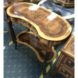 INLAID KIDNEY TABLE