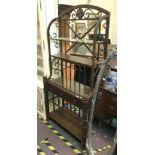 METAL & LEATHER BAKERS RACK