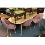 SCANDINAVIAN TABLE & 4 CHAIRS