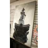 LARGE PRINT 'ADMIRAL NELSON' - 144cm X 95cm