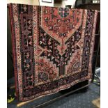 NORTH WEST PERSIAN HAMADAN RUG 248CM X 140CM