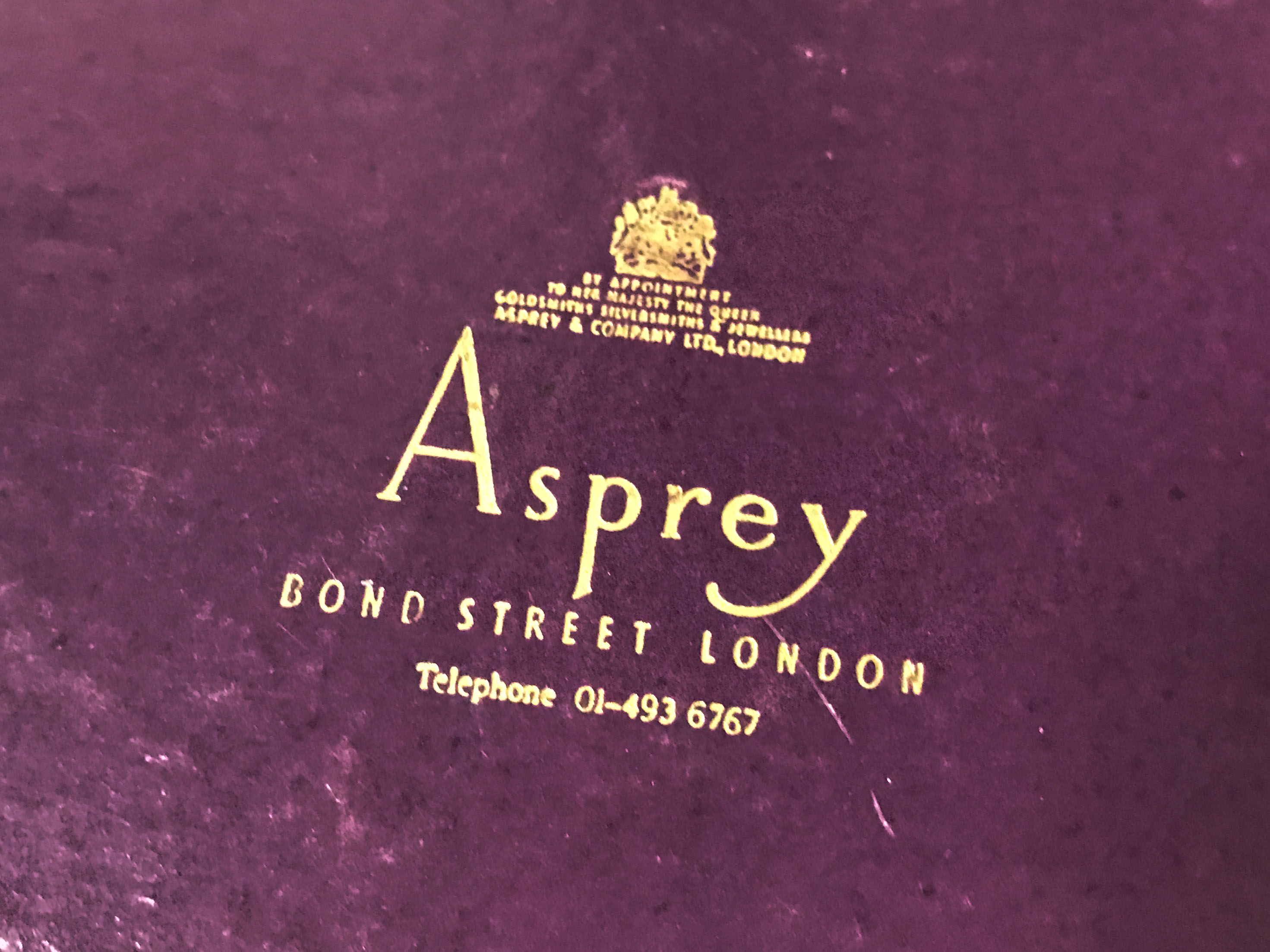 VINTAGE ASPREY CLUTCH BAG IN BOX - Image 2 of 5