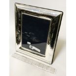 925 SILVER PHOTO FRAME - 33 CMS X 28 CMS