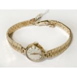 LADIES VINTAGE 9CT GOLD DRESS WATCH