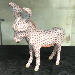 HEREND DONKEY - 23CM TALL, 22CM LONG