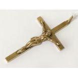 9CT GOLD CRUCIFIX - 5.7 GRAMS