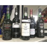 5 BOTTLES OF VINTAGE PORT