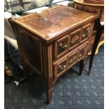 INLAID 2 DRAWER CHEST