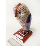 HEREND WISE OWL - 21CM