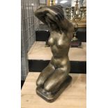 BRONZED NUDE FIGURE - 50 CMS